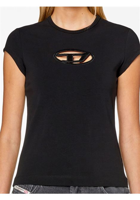 t-angie t-shirt woman black DIESEL | A06268 0AFAA9XXA